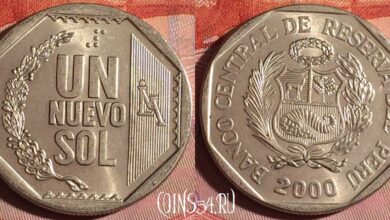 Photo of Монета 1 рубль 2000 года: популярный образец